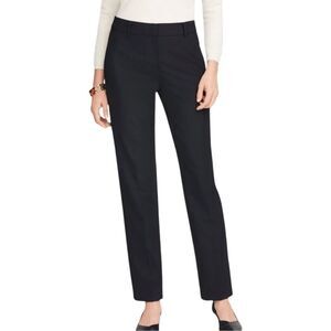 Talbots Women’s Signature Straight Leg Trousers Dress Pants Black Size 12